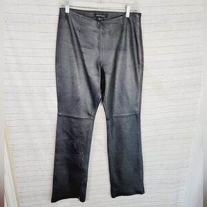 MODA INTERNATIONAL 100% LEATHER PANTS, SZ 6